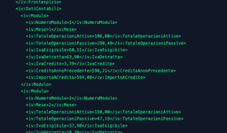 Una LiPE a credito: il formato XML campo per campo